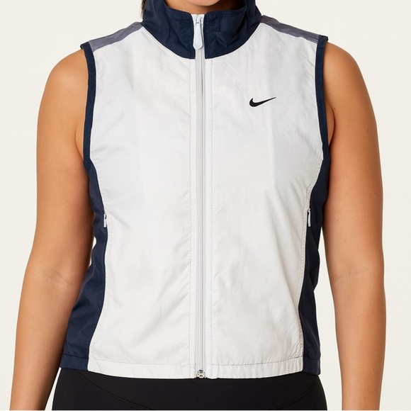 Vintage Nike Sleeveless Track Top / Vest - Picture 1 of 8